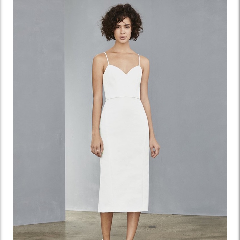 Amsale LW139 - Faille Dress